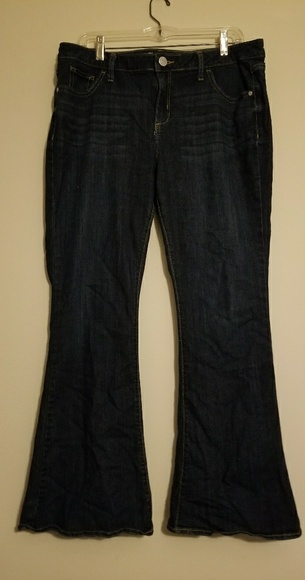 vera wang flare jeans